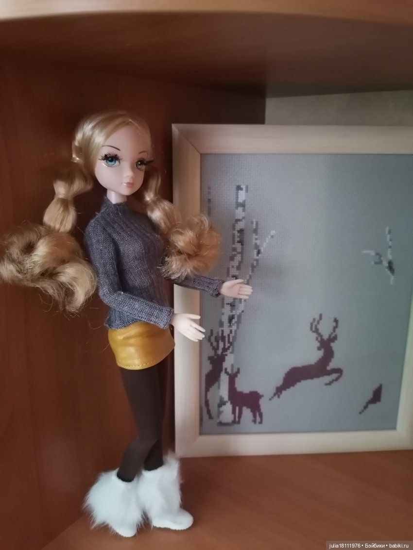 Дом кукол Лавандовый сон. Семейка Барбиобразные. Часть 3. Куклы "Соня Роуз" (фото 10)