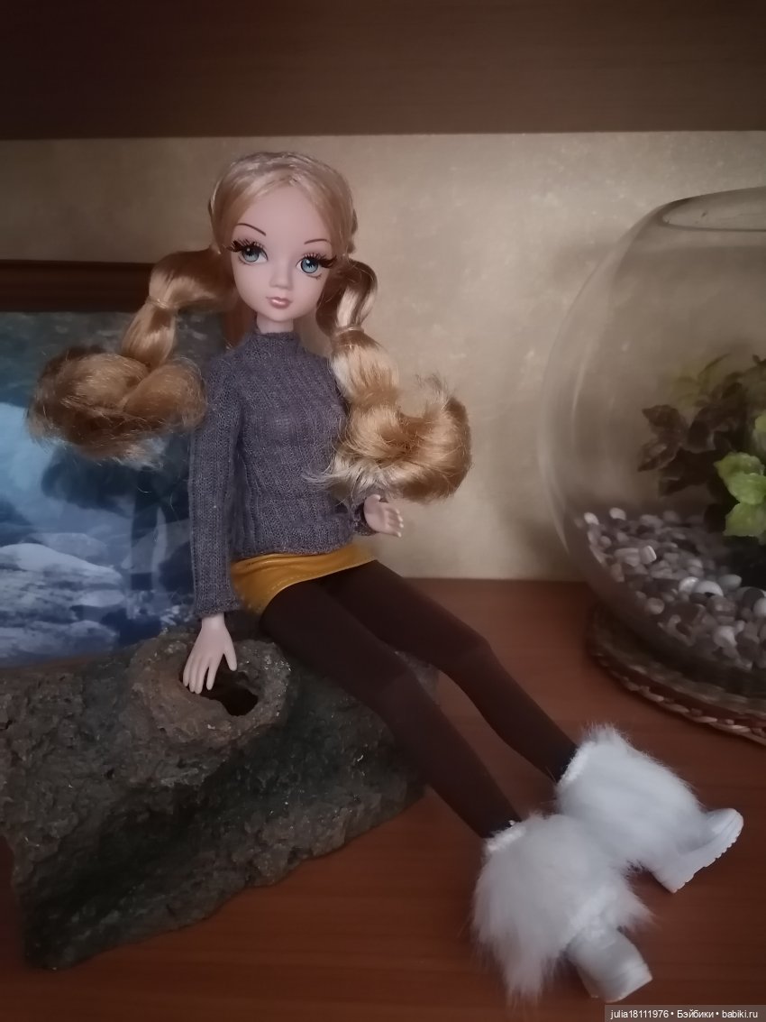 Дом кукол Лавандовый сон. Семейка Барбиобразные. Часть 3. Куклы "Соня Роуз" (фото 8)