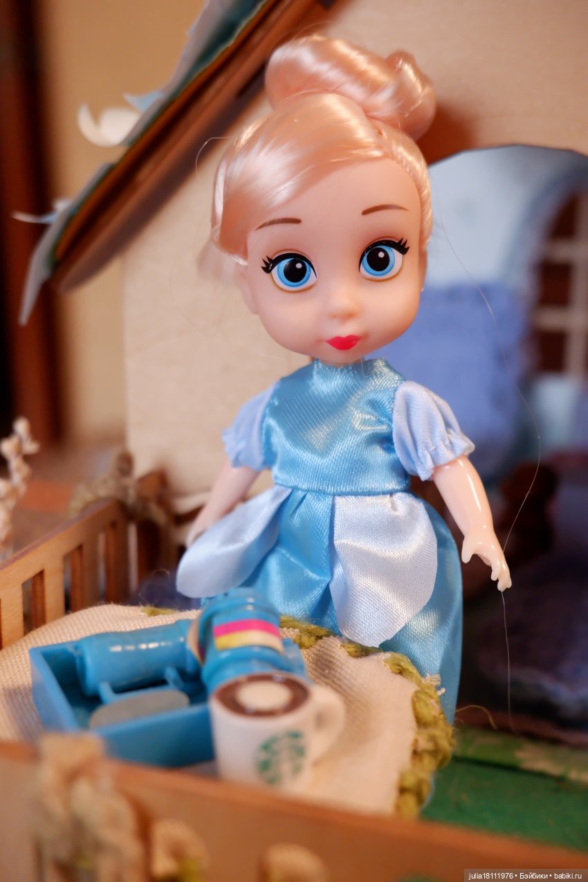 Дом кукол Лавандовый сон. Семейка "мини Дисней" (не Маттел). Представление