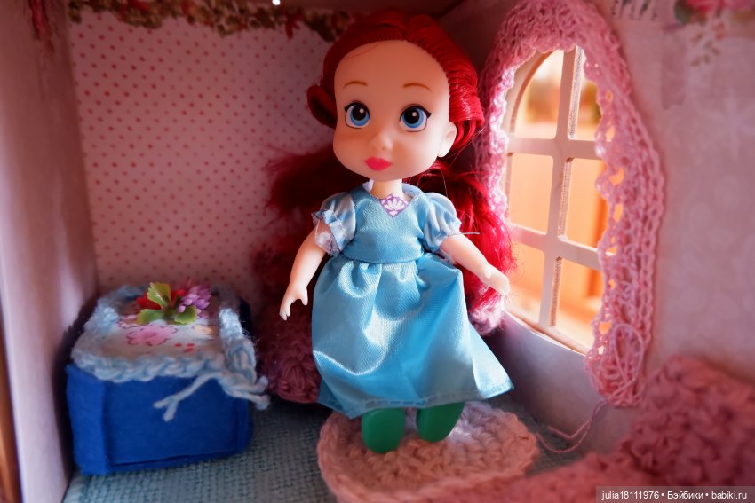 Дом кукол Лавандовый сон. Семейка "мини Дисней" (не Маттел). Представление