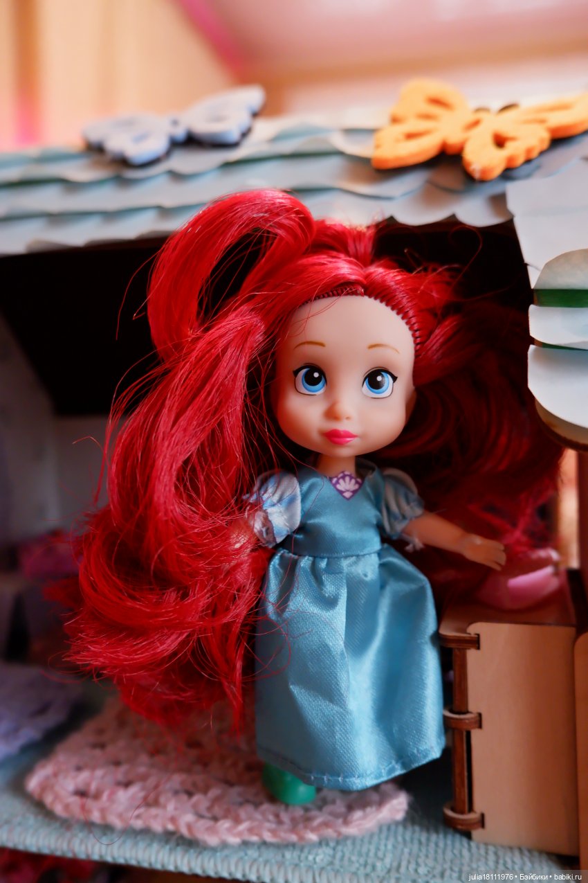 Дом кукол Лавандовый сон. Семейка "мини Дисней" (не Маттел). Представление