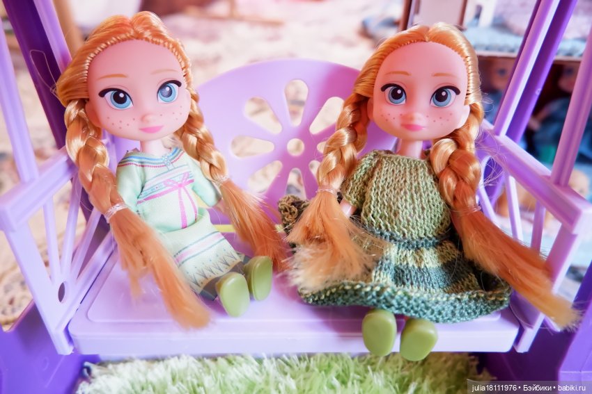 Дом кукол Лавандовый сон. Семейка "мини Дисней" (не Маттел). Представление (фото 8)