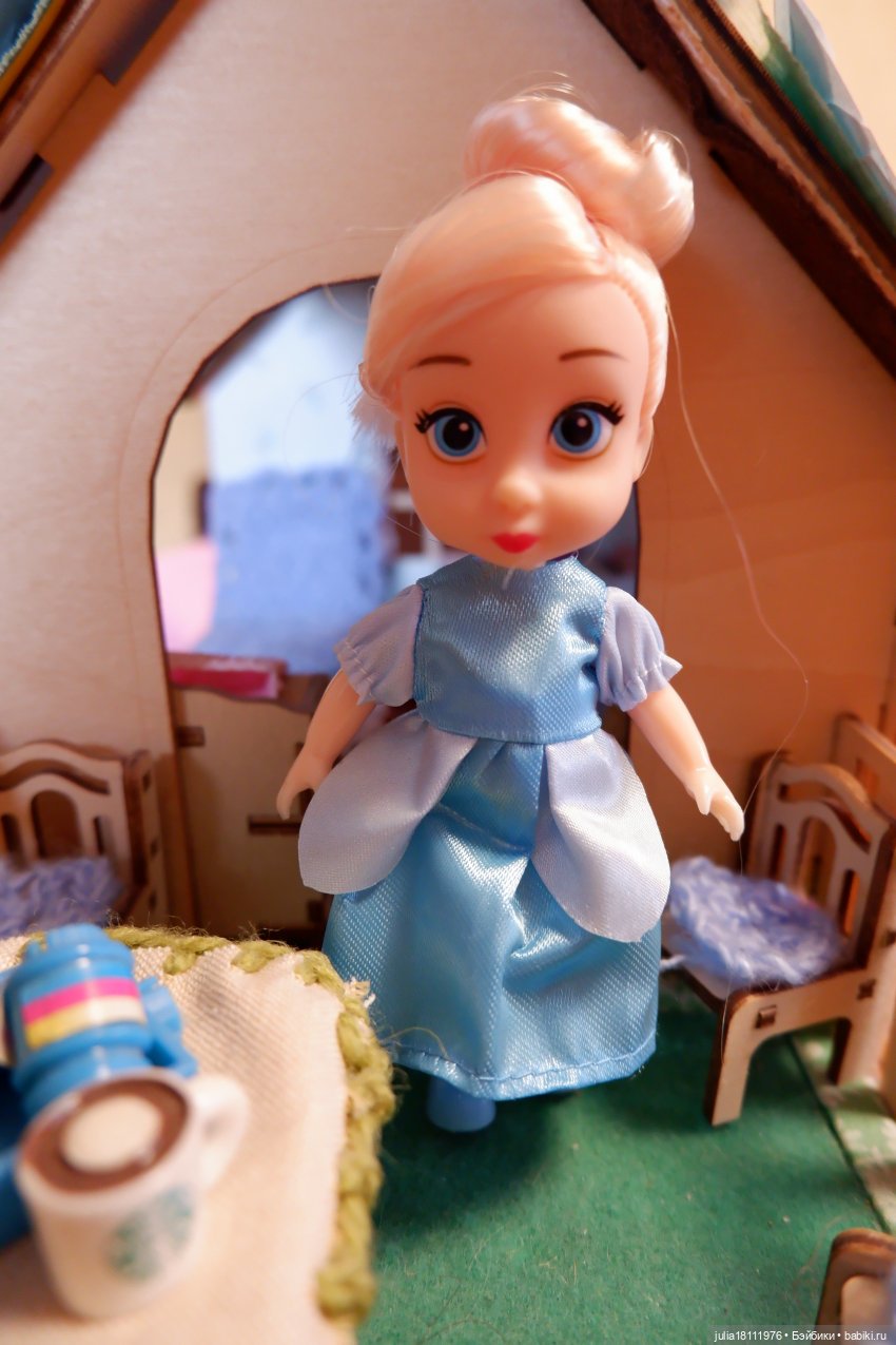 Дом кукол Лавандовый сон. Семейка "мини Дисней" (не Маттел). Представление