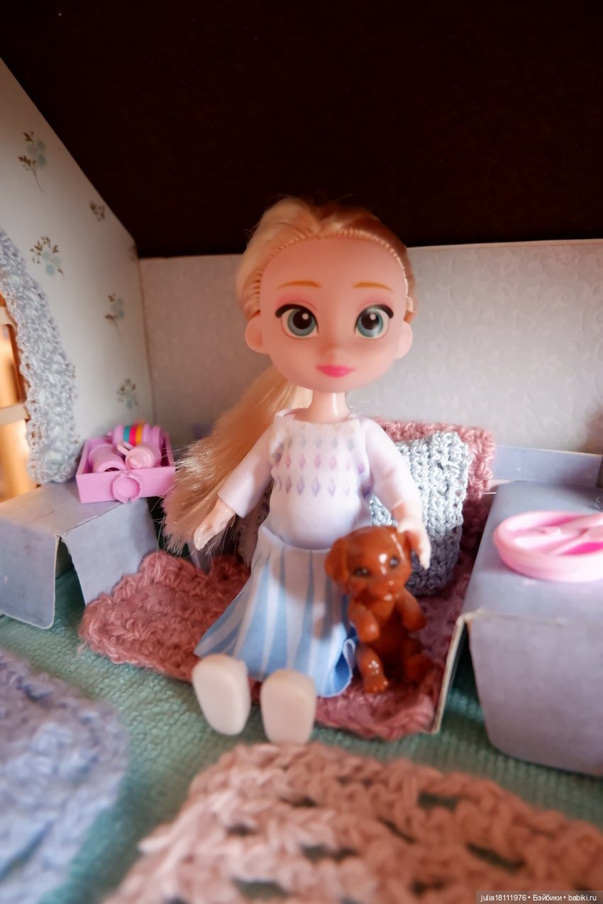 Дом кукол Лавандовый сон. Семейка "мини Дисней" (не Маттел). Представление (фото 6)