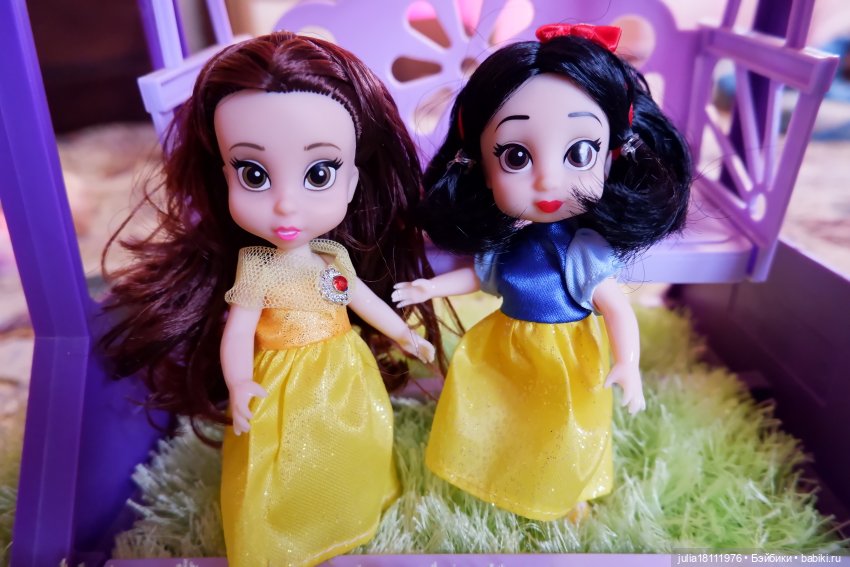 Дом кукол Лавандовый сон. Семейка "мини Дисней" (не Маттел). Представление