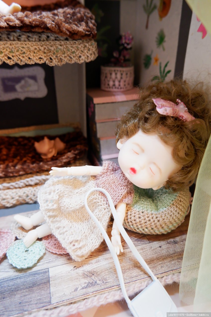 Дом кукол Лавандовый сон. Семейка Баболи - представление. Часть 2. "Мы не хочим в детский сад!""