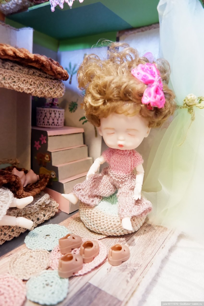 Дом кукол Лавандовый сон. Семейка Баболи - представление. Часть 2. "Мы не хочим в детский сад!""