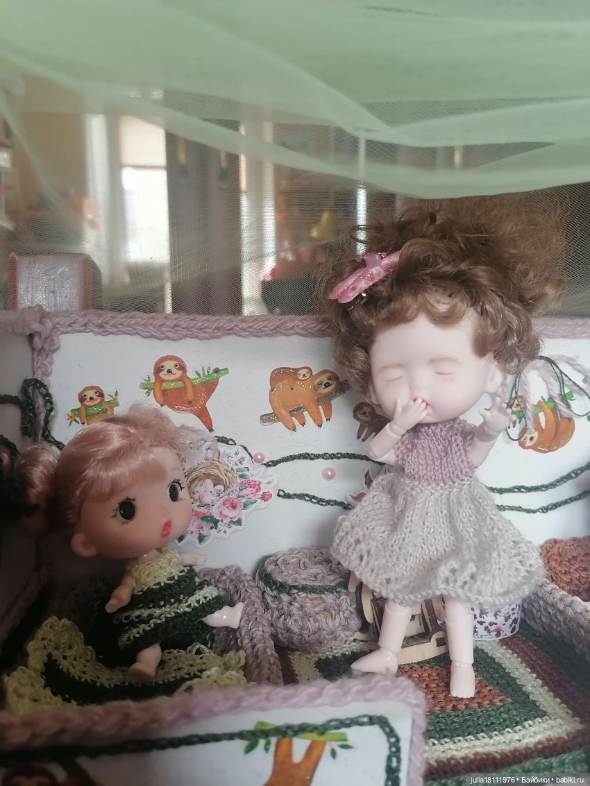 Дом кукол Лавандовый сон. Семейка Баболи - представление. Часть 2. "Мы не хочим в детский сад!""