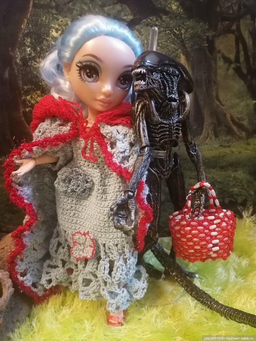 Дом кукол Лавандовый сон. Семейка "Рейнбоу Хай" Представление. Часть 3 (фото 9)