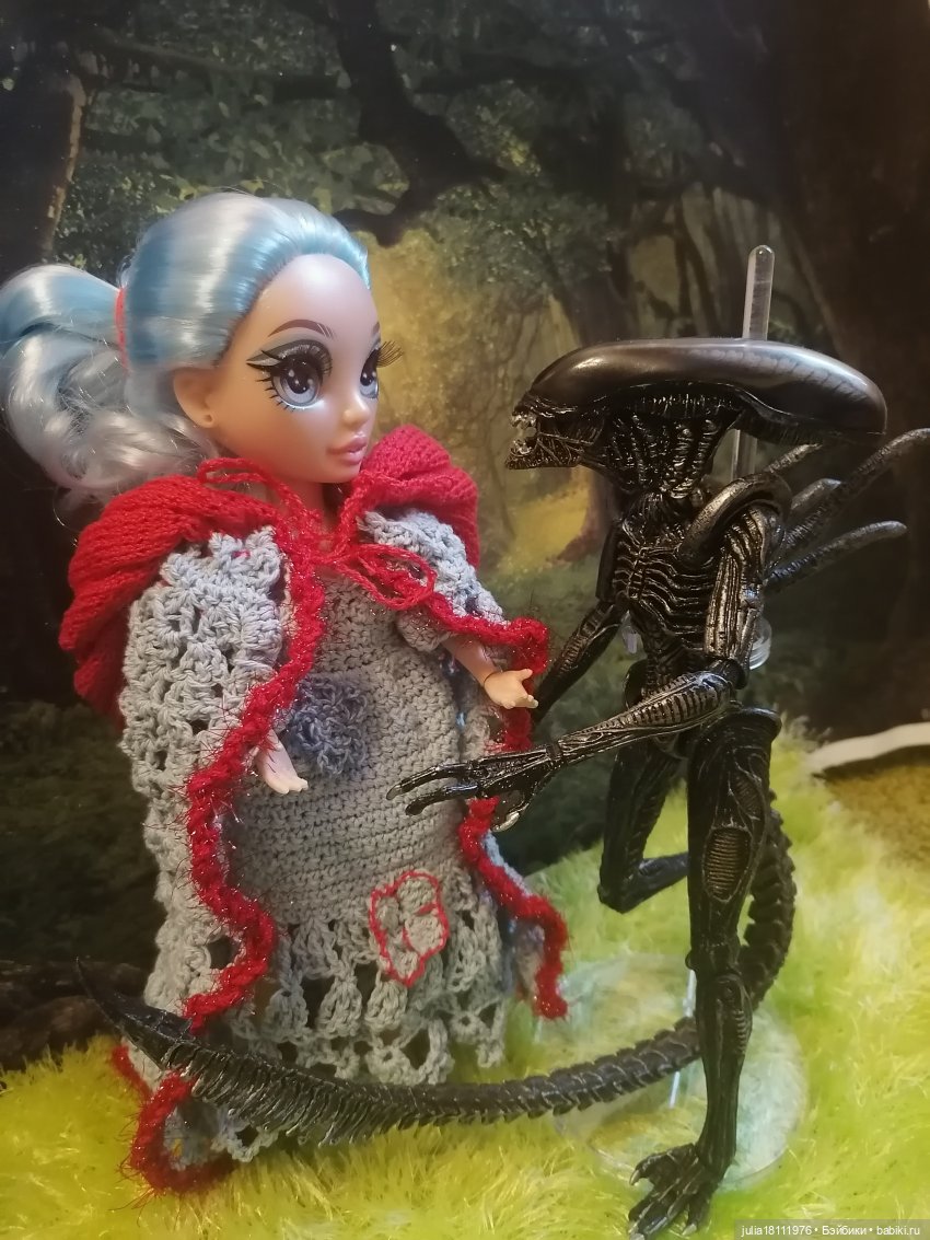 Дом кукол Лавандовый сон. Семейка "Рейнбоу Хай" Представление. Часть 3 (фото 6)