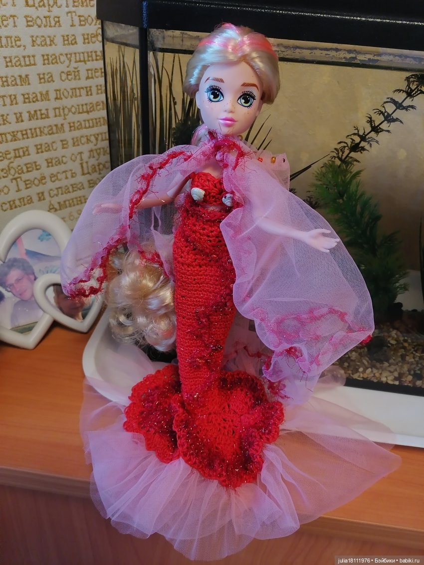 Дом кукол Лавандовый сон. "Клубочки и куколки" Часть 3 "Русалия в красном" (фото 10)
