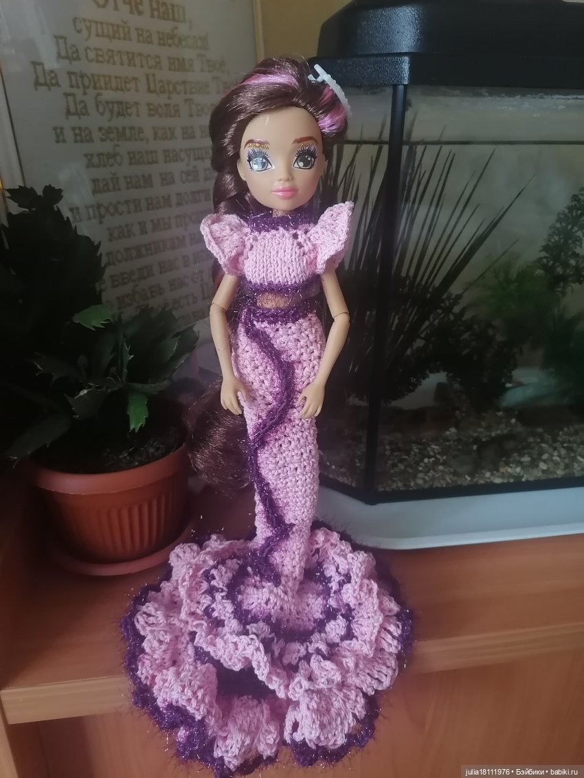 Дом кукол Лавандовый сон. "Клубочки и куколки" Часть 4 "Русалия в розовом" (фото 3)