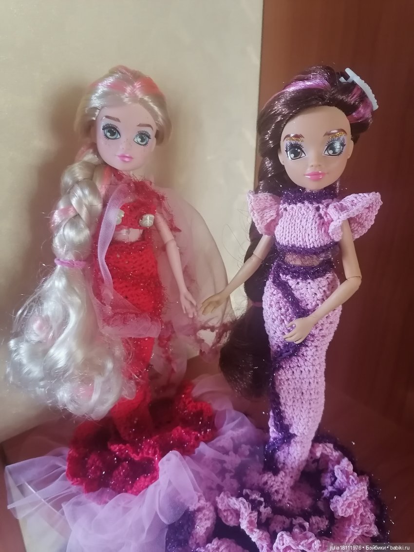 Дом кукол Лавандовый сон. "Клубочки и куколки" Часть 4 "Русалия в розовом" (фото 9)