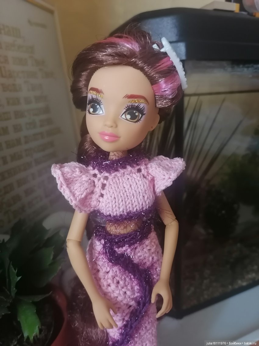 Дом кукол Лавандовый сон. "Клубочки и куколки" Часть 4 "Русалия в розовом" (фото 8)