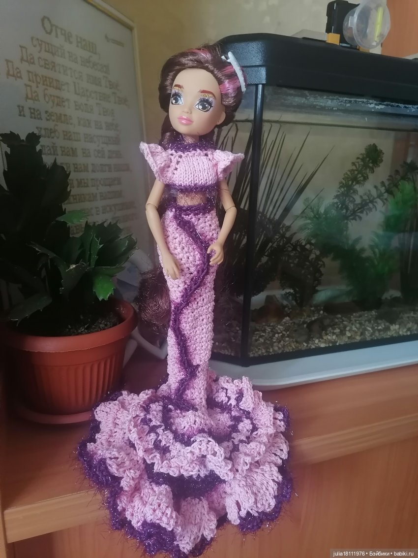 Дом кукол Лавандовый сон. "Клубочки и куколки" Часть 4 "Русалия в розовом" (фото 6)