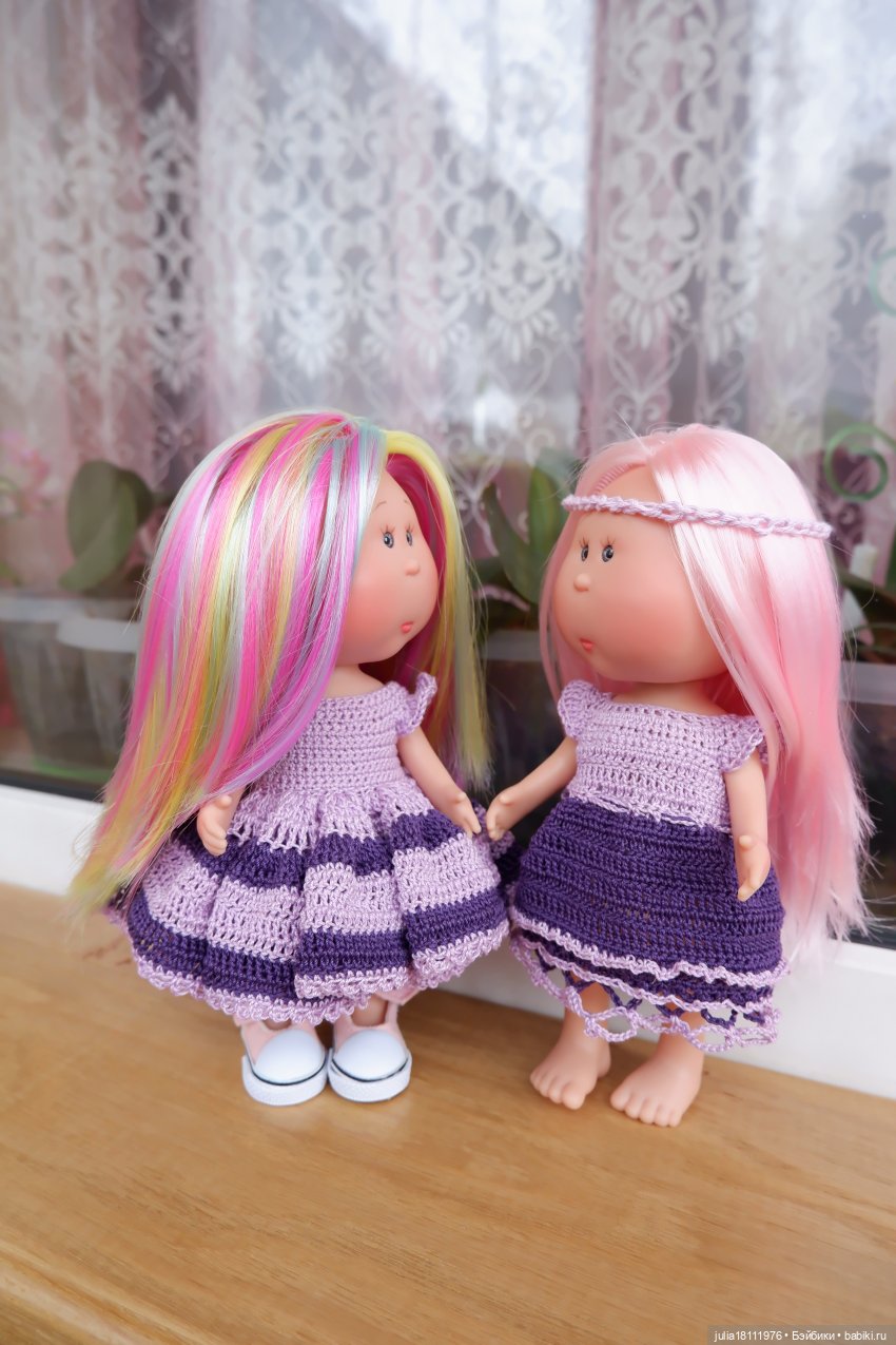 Дом кукол Лавандовый сон. Семейка Nines D'Onil Mia. Представление