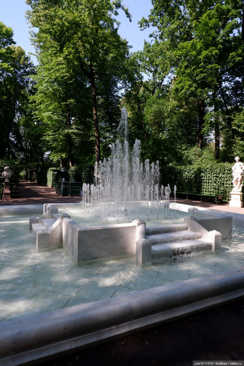 Дом кукол Лавандовый сон. Акварели Петербурга 2025. День 6. Летний сад (фото 7)