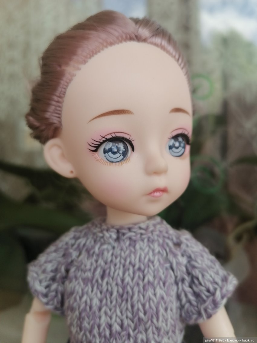 Дом кукол Лавандовый сон. Клубочки и куколки. Платье для Мишель (мастер-класс)