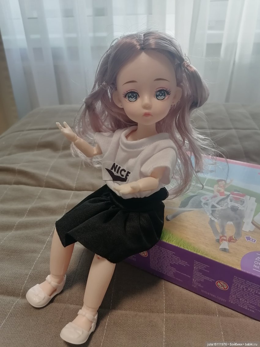 Дом кукол Лавандовый сон. Клубочки и куколки. Платье для Мишель (мастер-класс)