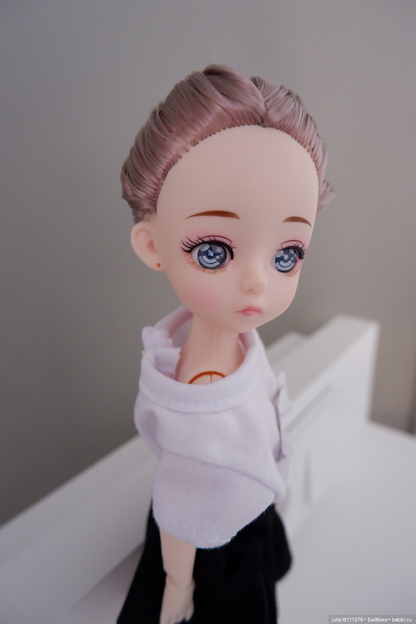 Дом кукол Лавандовый сон. Клубочки и куколки. Платье для Мишель (мастер-класс) (фото 8)