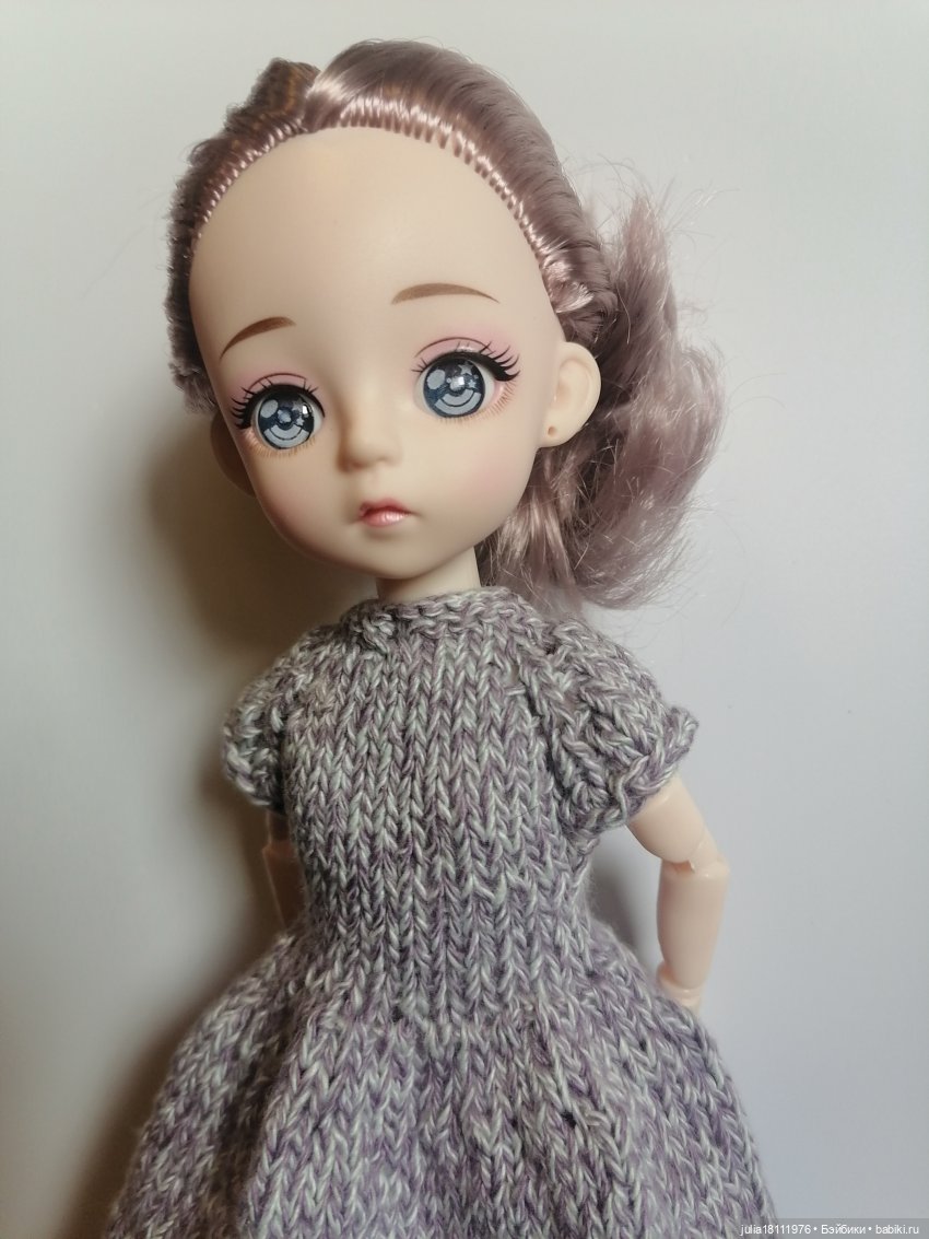 Дом кукол Лавандовый сон. Клубочки и куколки. Платье для Мишель (мастер-класс)