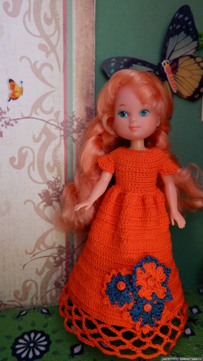 Клубочки и куколки Lady Lovely Locks. Леди Фрося: два наряда+мастер-класс (фото 7)