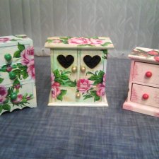 Комодики для кукол или для украшений