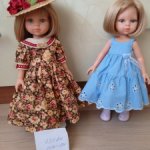 Платья на кукол Paola reina