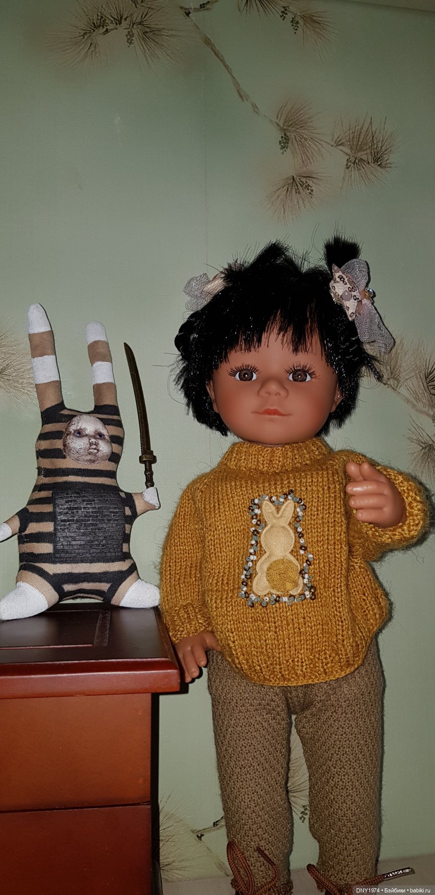 Моя шоколадная семейка — Испанские куклы (разное): Vestida de Azul