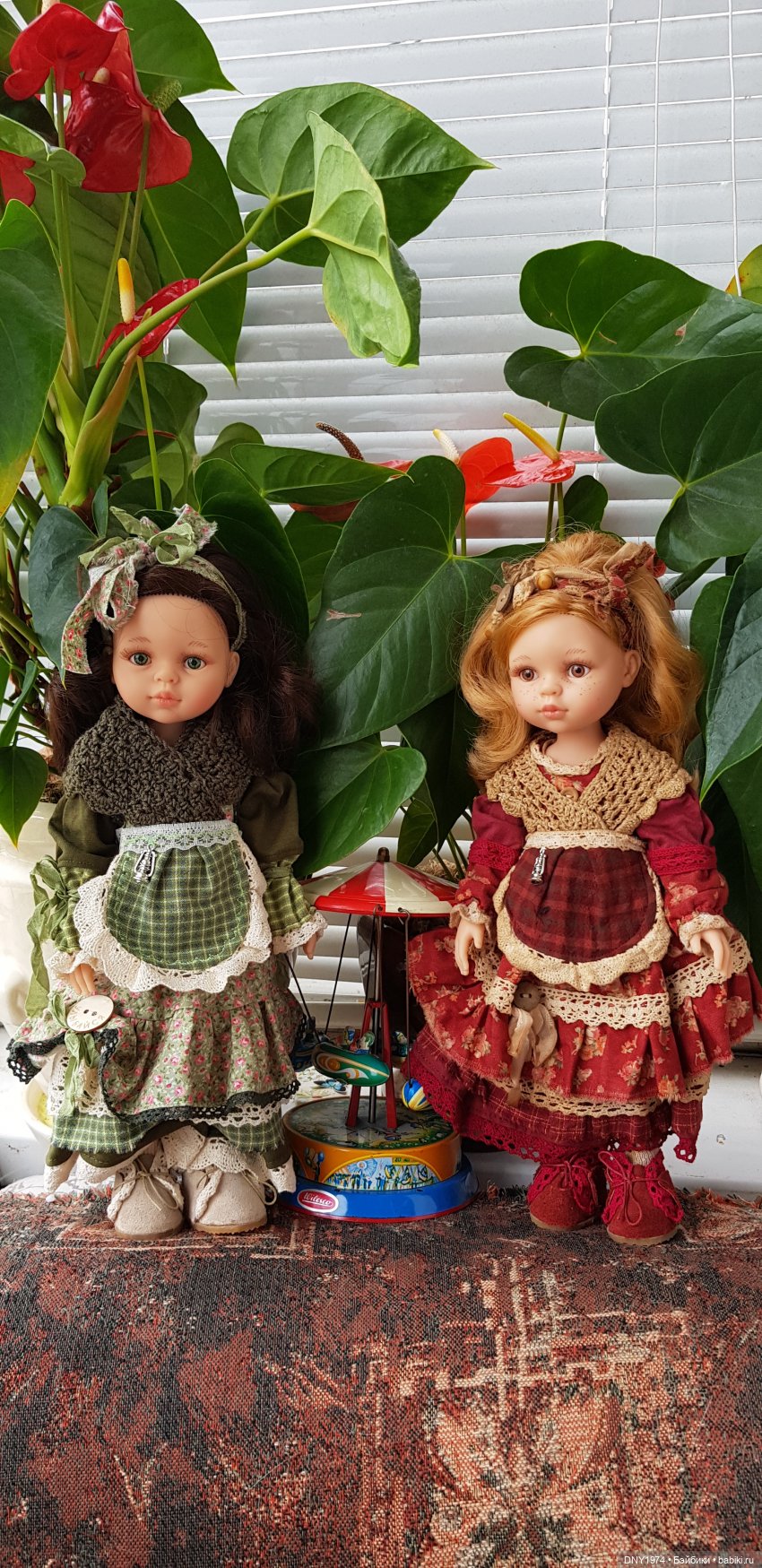 Моя шоколадная семейка — Испанские куклы (разное): Vestida de Azul (фото 3)