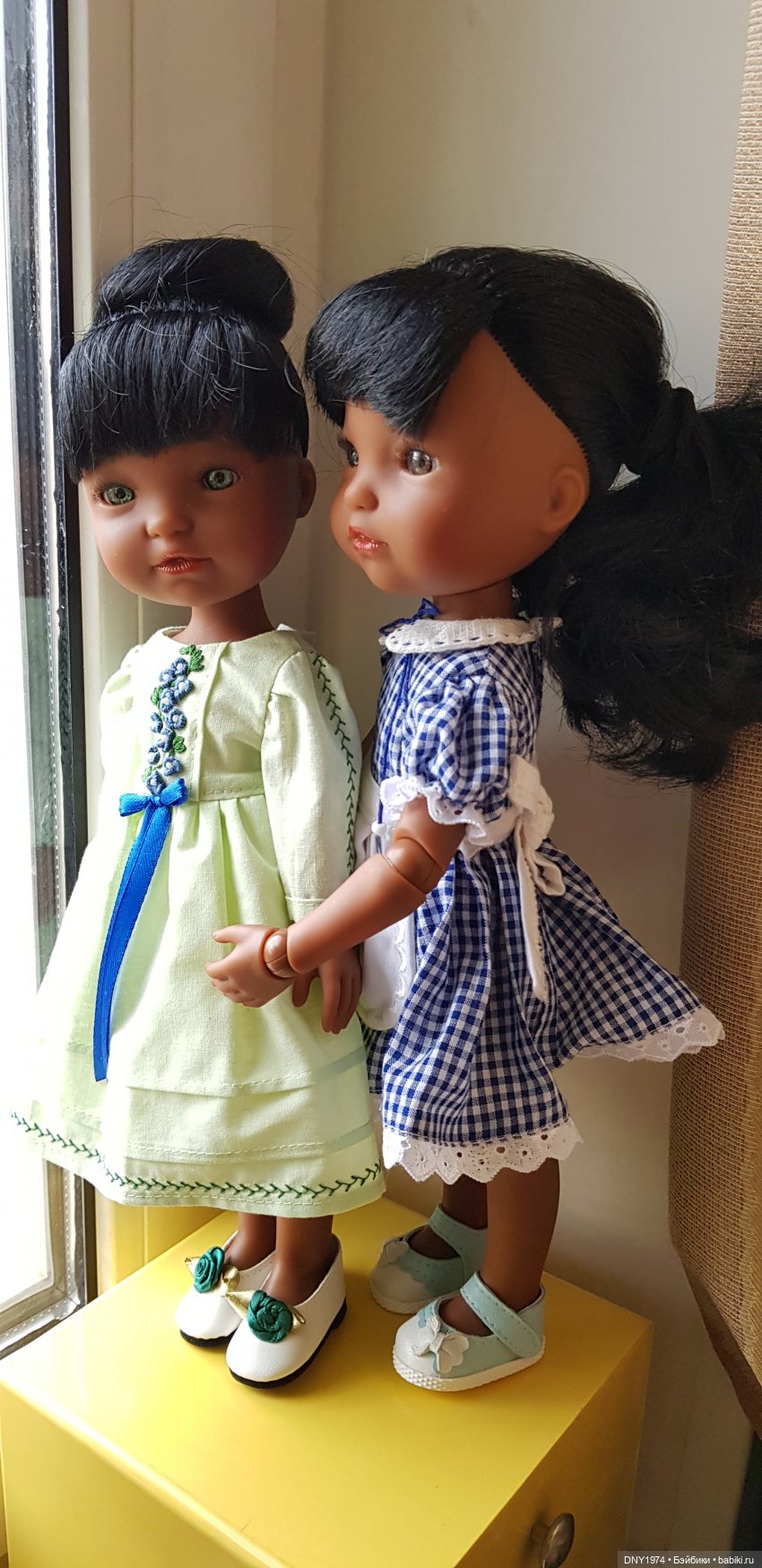 Моя шоколадная семейка — Испанские куклы (разное): Vestida de Azul (фото 7)