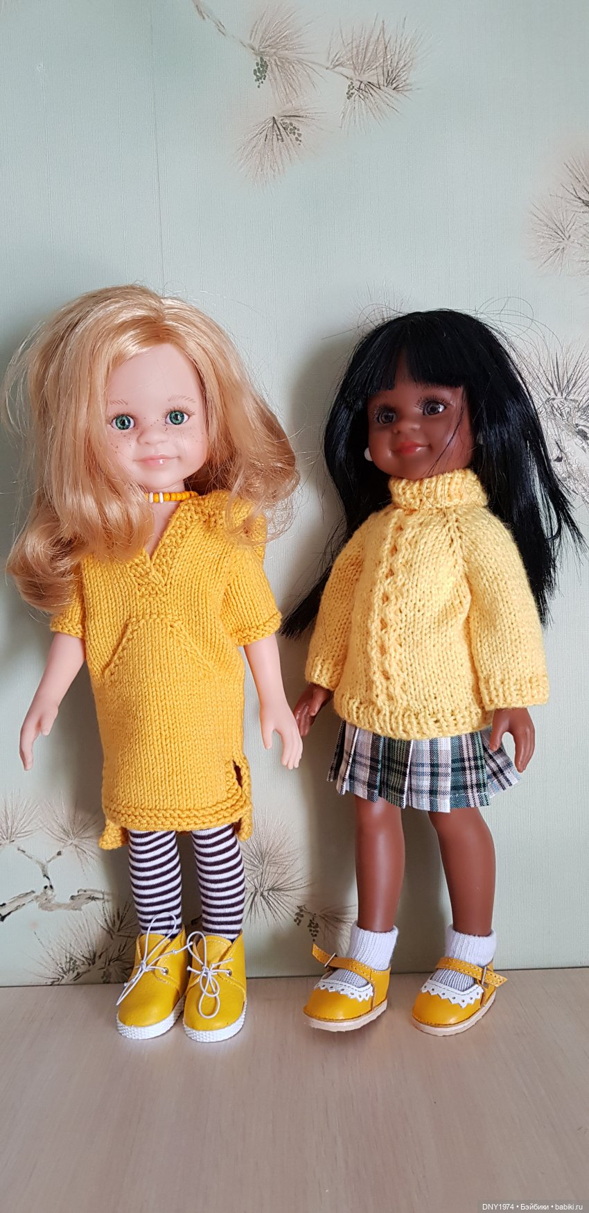 Моя шоколадная семейка — Испанские куклы (разное): Vestida de Azul (фото 4)