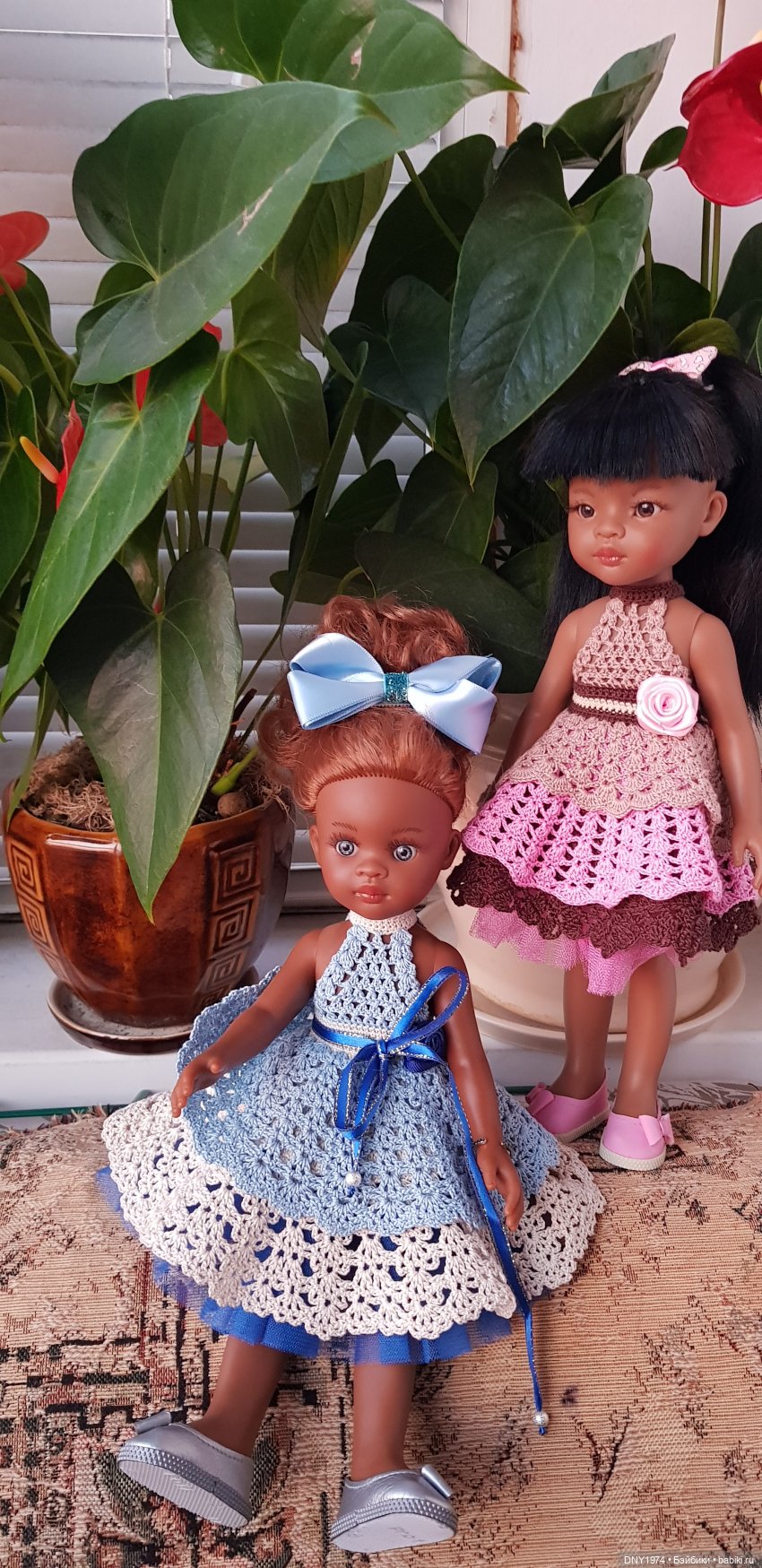 Моя шоколадная семейка — Испанские куклы (разное): Vestida de Azul