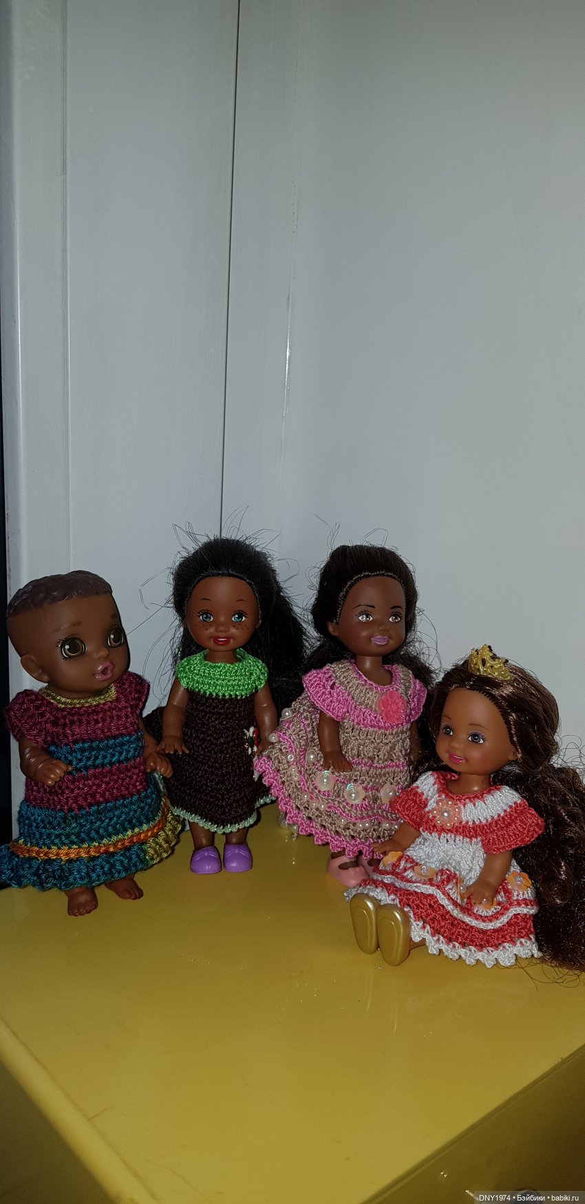 Моя шоколадная семейка — Испанские куклы (разное): Vestida de Azul