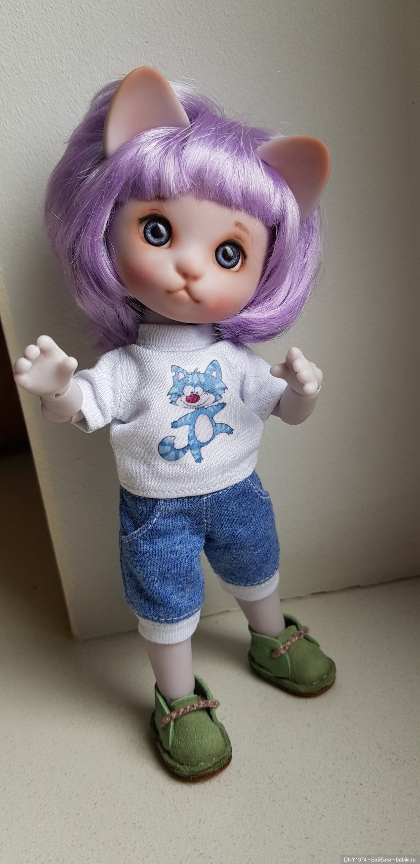 Лавандовый котенок - к радости | Бэйбики Лавандовый котенок - к радости (фото 4)