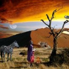 Саванна, моя серьезная девочка