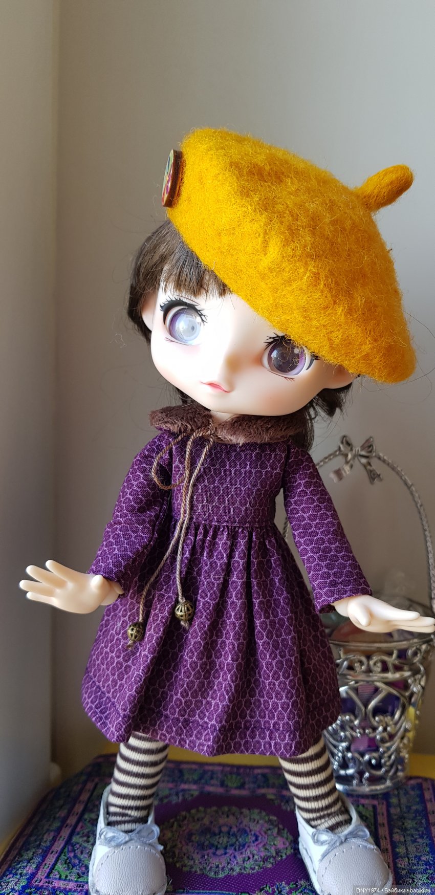 Снова примерка, теперь на папайного монстра