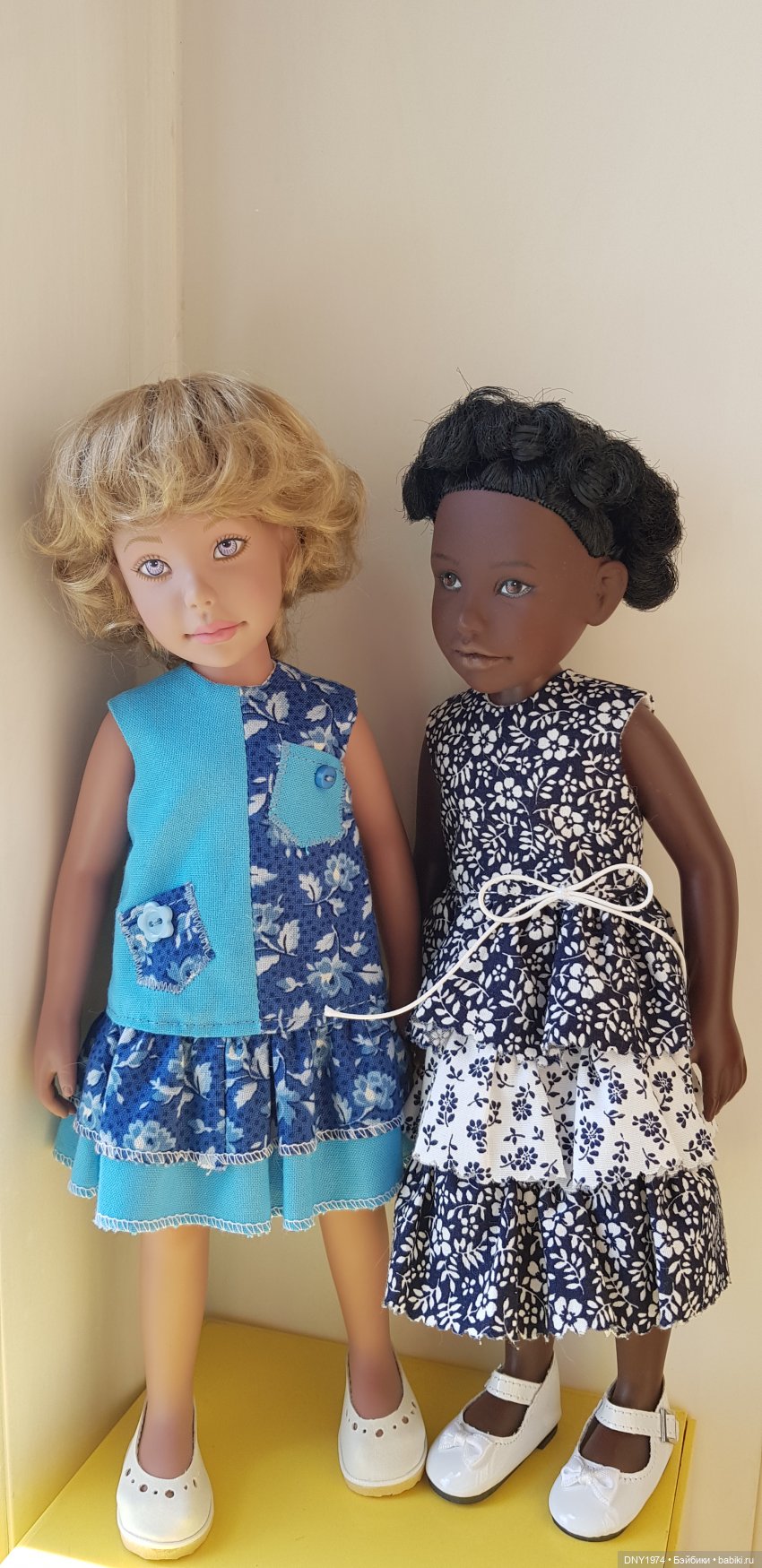 Просто примеряем парички на куклу Д.Бастьена (фото 2)