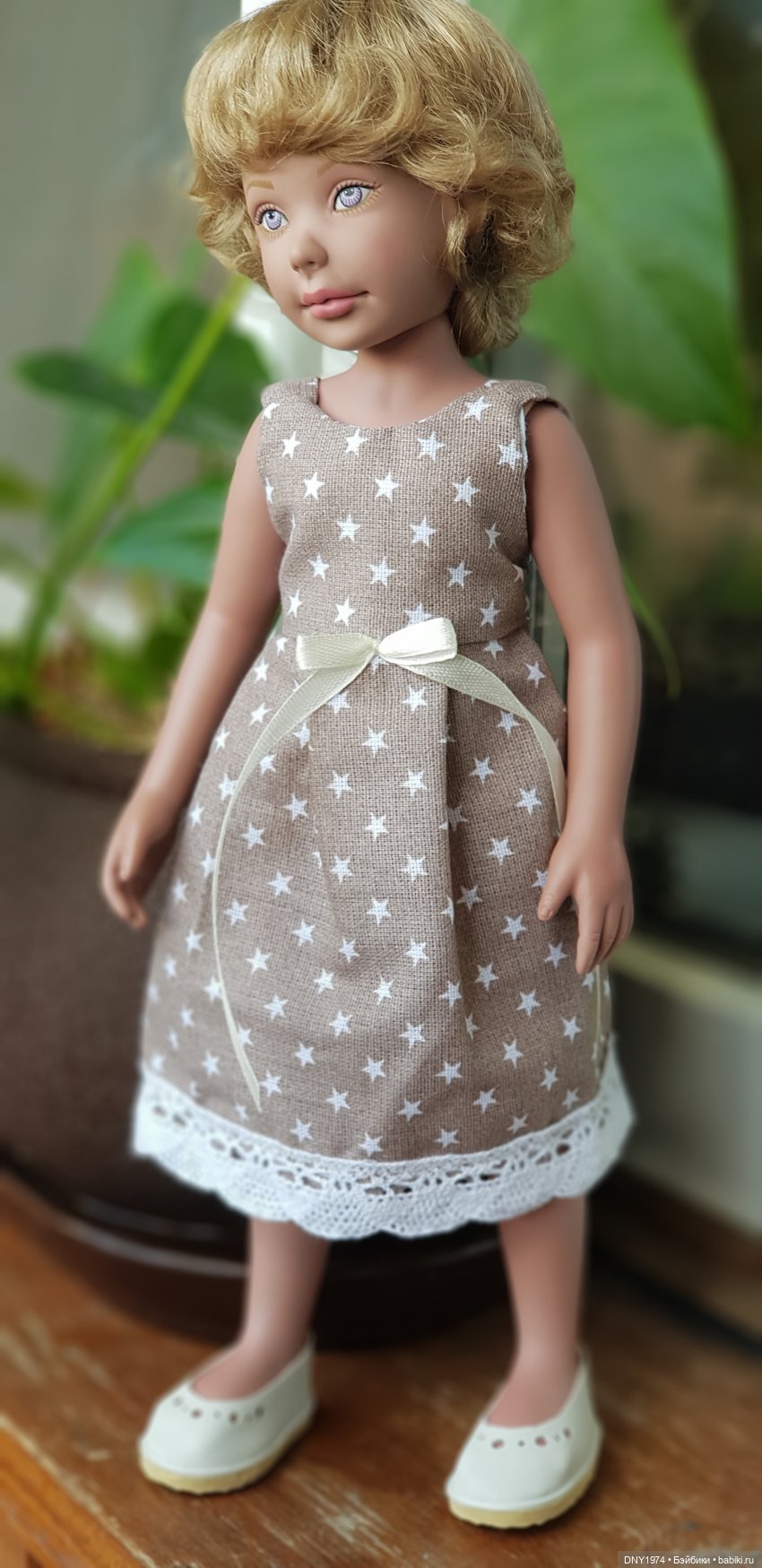 Просто примеряем парички на куклу Д.Бастьена (фото 3)