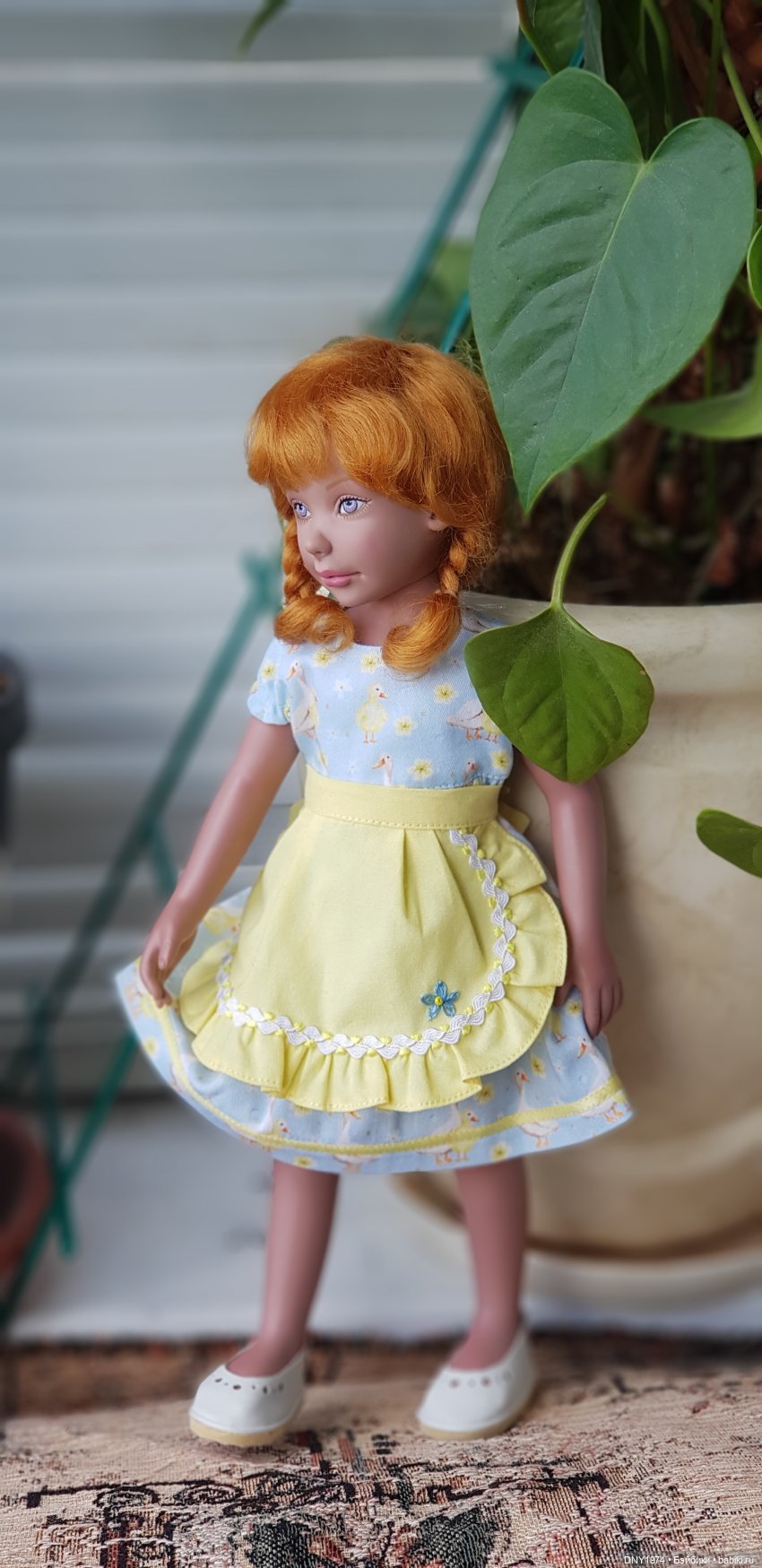 Просто примеряем парички на куклу Д.Бастьена (фото 6)