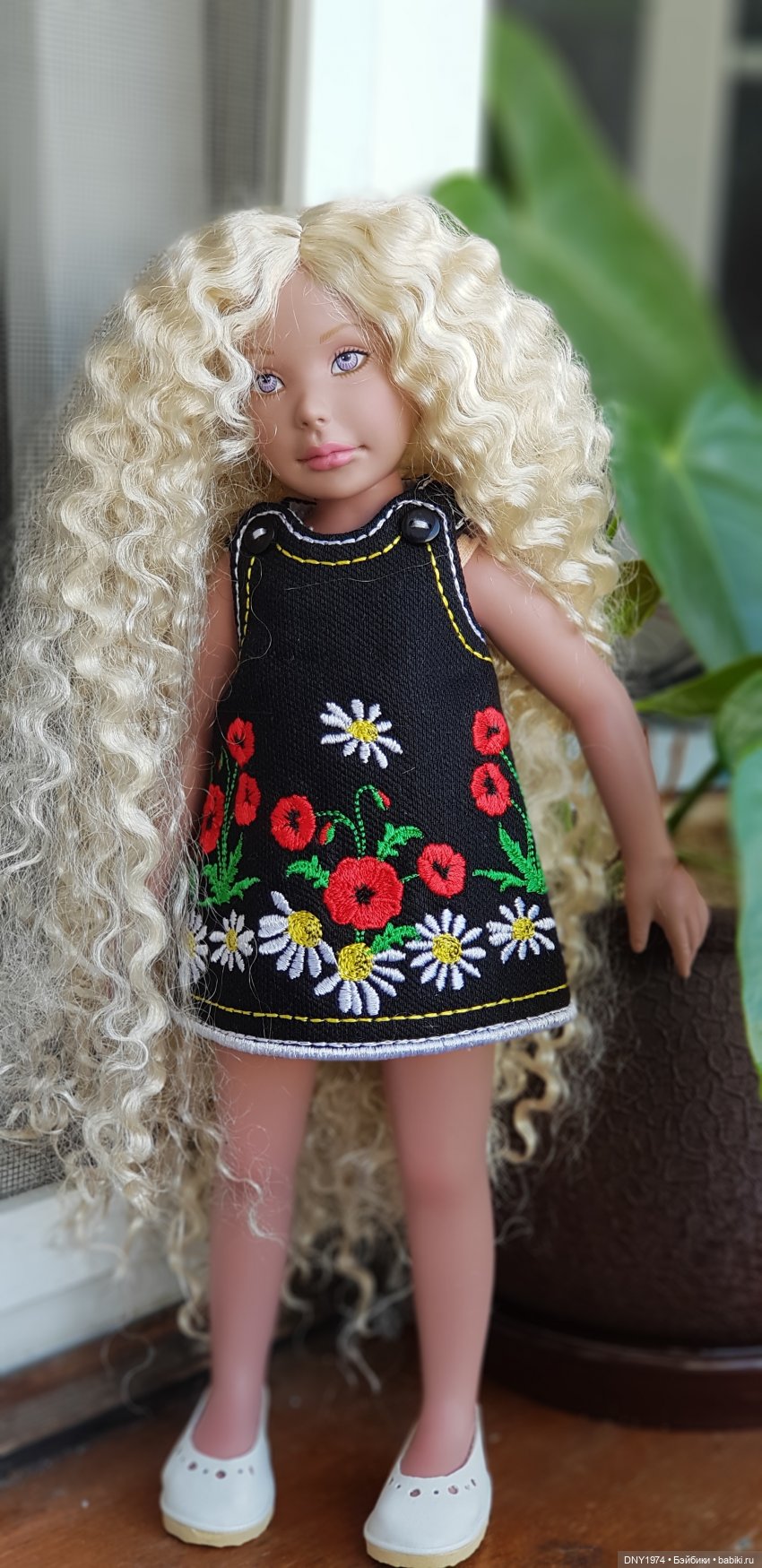 Просто примеряем парички на куклу Д.Бастьена (фото 7)