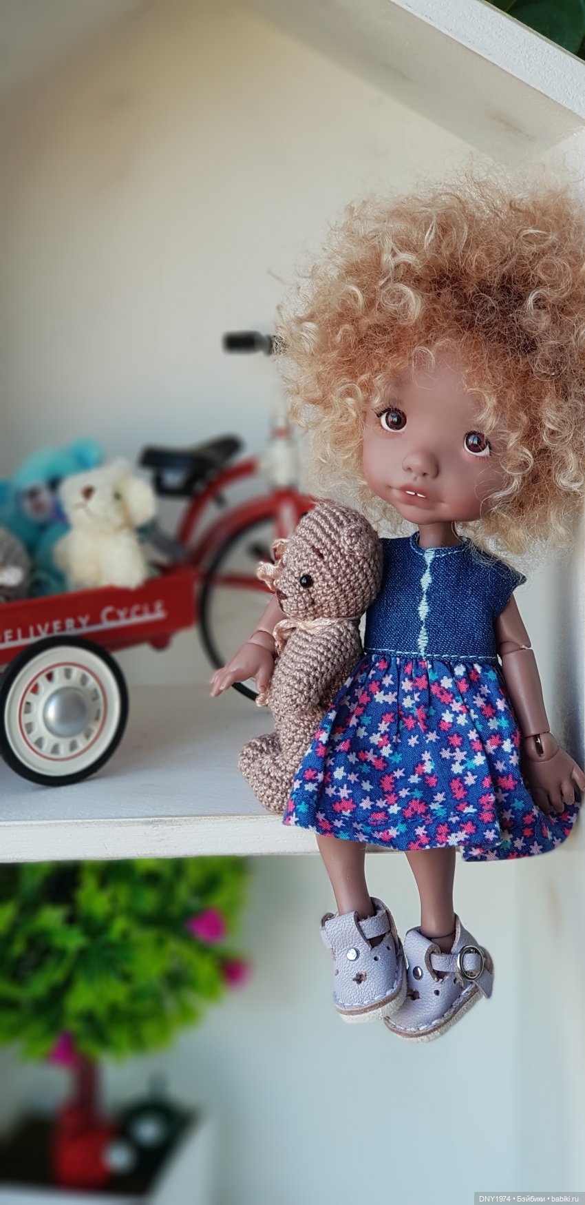 Лючия на прогулке и дома — Куклы Tafidolls (Татьяна Филенко): российские BJD (БЖД)