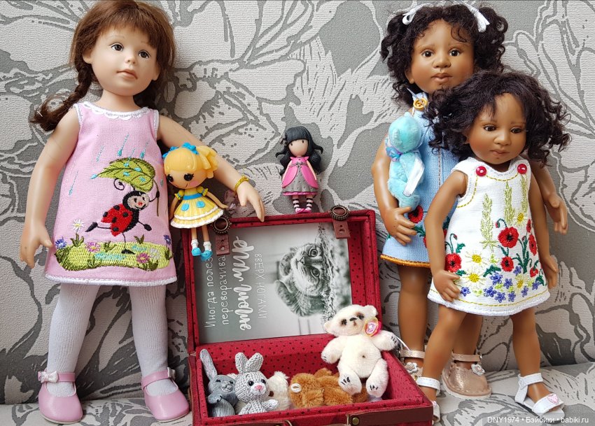 И снова, мои новенькие — Домашние коллекции кукол: фото собраний (фото 7)