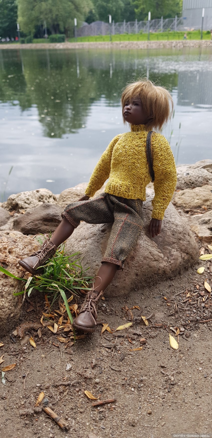 Первая прогулка Глеба — Куклы Dart dolls (Анна Шиткина): российские BJD (БЖД)