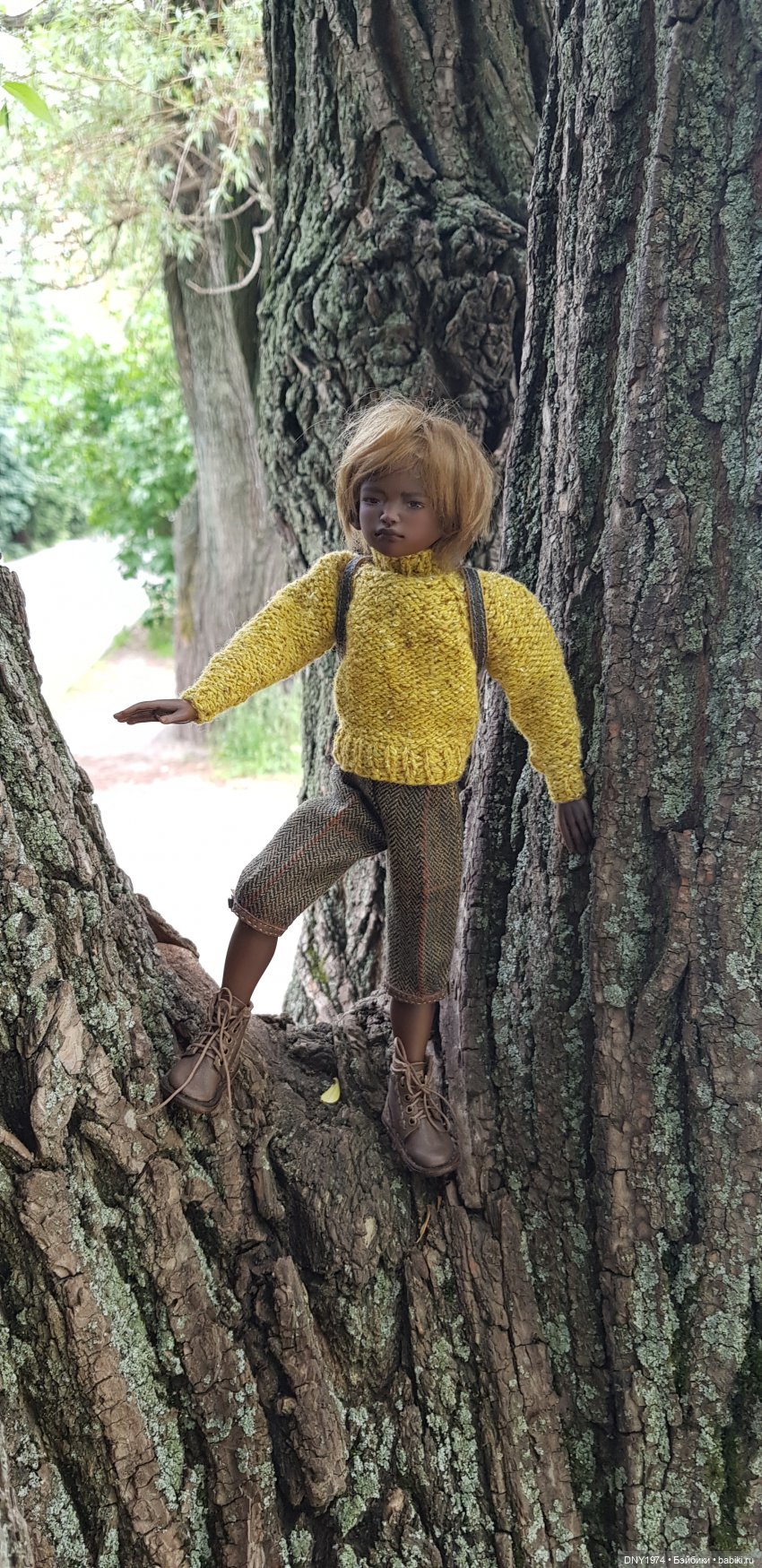 Первая прогулка Глеба — Куклы Dart dolls (Анна Шиткина): российские BJD (БЖД)