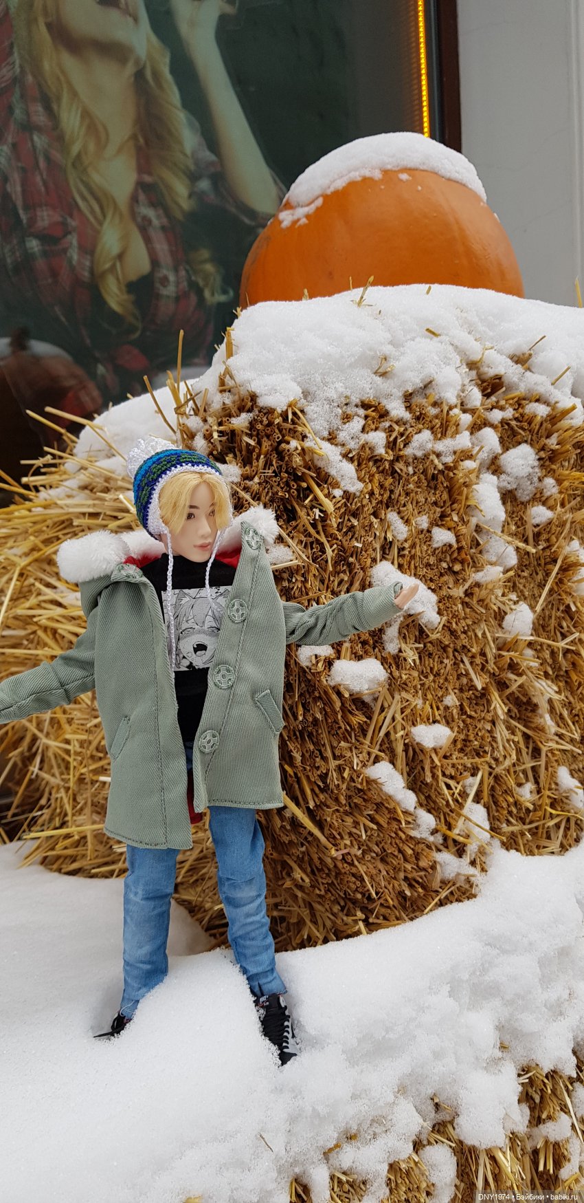 Юкине и снег в Москве — Разные шарнирные куклы (не БЖД): редкие (фото 8)