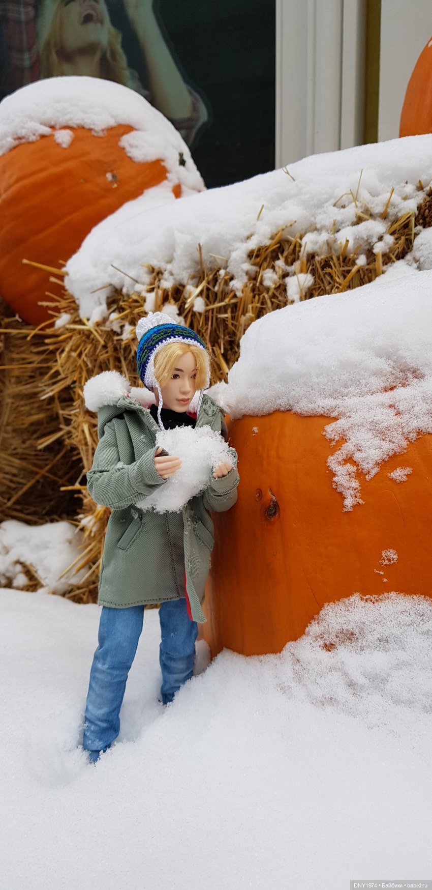 Юкине и снег в Москве — Разные шарнирные куклы (не БЖД): редкие (фото 6)