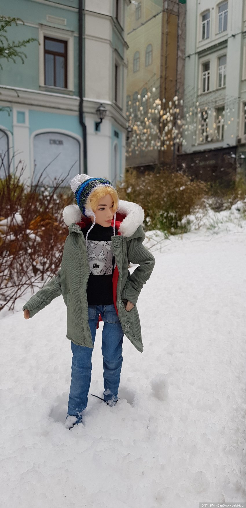 Юкине и снег в Москве — Разные шарнирные куклы (не БЖД): редкие (фото 3)
