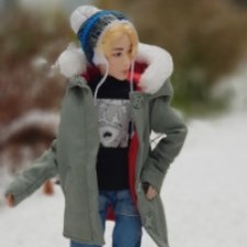 Юкине и снег в Москве