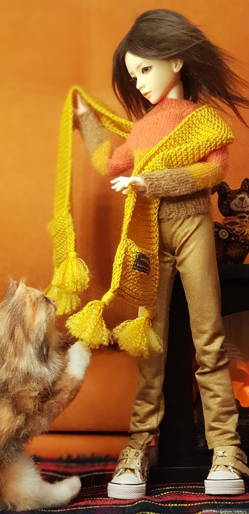 Игры с котиком — Куклы Bimong (Бимонг): Narae (Нарае) (фото 6)